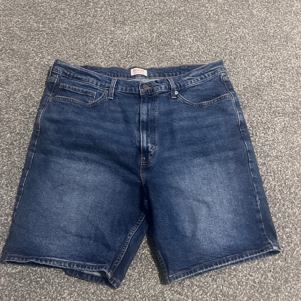 Blue Levi Jorts
